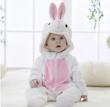 Babykleedje | Baby Fleece Overall | Dier Onesie | Wolklin