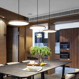 Moderne LED hanglamp – ultradunne kap, design plafondverlichting voor de woonkamer of eetkamer