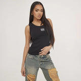Zijdezachte Dames Tanktop - Isla