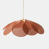 Hanglamp van Stof met Vintage Bloemmotief voor Woonkamer en Eetkamer