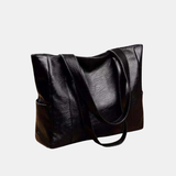 Elegante Vintage Leren Handtas Voor Schouder Tijdloze Elegant en Moderne Functionaliteit Voor Elke Dag