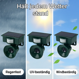 TerraGuard | Weerbestendige Vogelverschrikker met PIR & Zonne-energie
