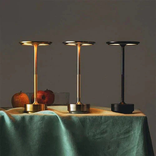Draadloze USB Oplaadbare Design Tafellamp - GlowBeam