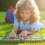Peuter Parking Maze - Leer en Speel Met Letters