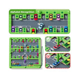 Peuter Parking Maze - Leer en Speel Met Letters
