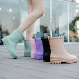 Rain Walk 2.0 | Trendy Halfhoge Waterdichte Regenlaarzen