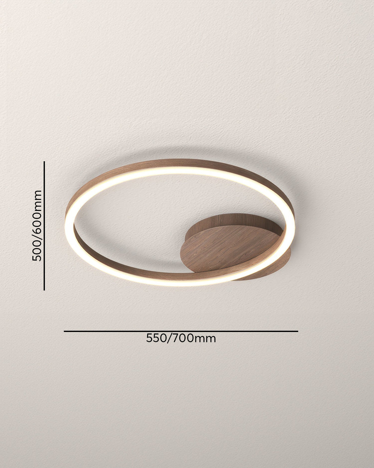 RingLuma | Energiezuinige LED plafondlamp | Elegant ringontwerp | Modern design | IJzer en acryl | AC 90-260V | Diverse afmetingen | Verfijnde sfeer voor elke kamer