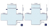 Universiële Zachte Fauteuilhoezen - FlexCover