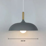 Scandinavische Eiken Plafondlamp | Modern en Energiezuinig