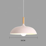 Scandinavische Eiken Plafondlamp | Modern en Energiezuinig
