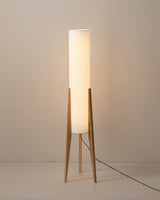 Walnoot Houten Design Vloerlamp - Lichte Kunst voor Elk Interieur
