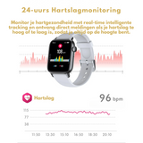 WellnessPro Smartwatch - Gezondheid | Waterbestendig