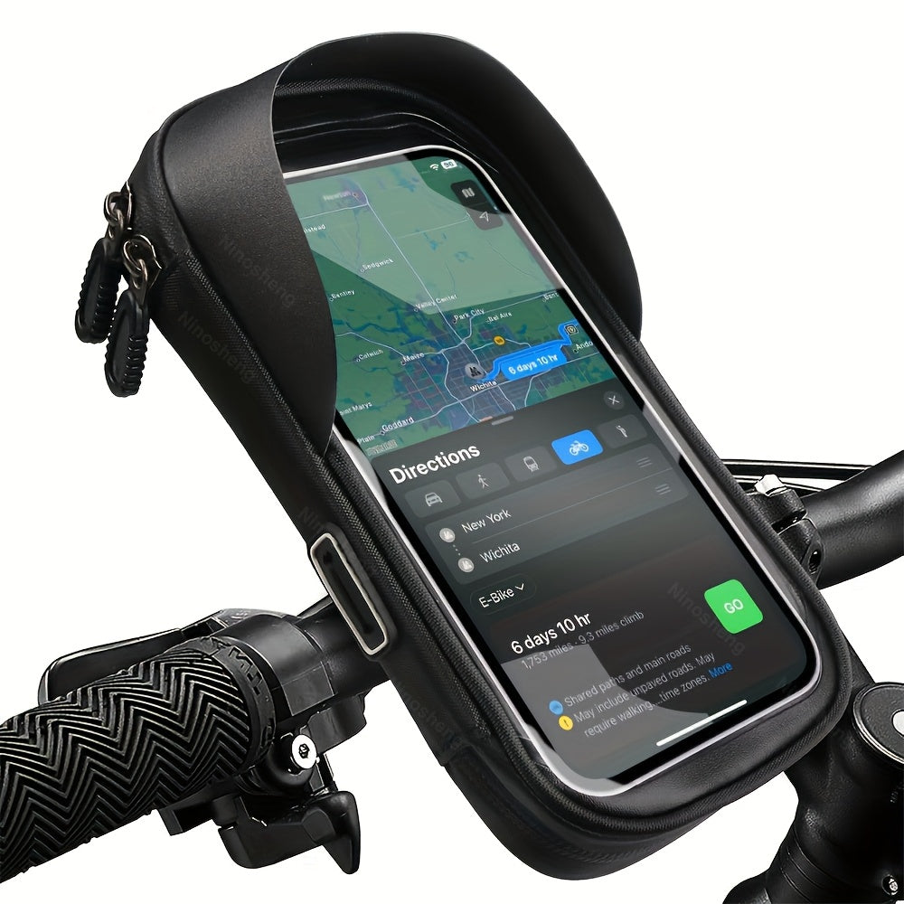Waterdichte Telefoonhouder Fiets en Motor | 360° Draaibaar
