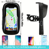 Waterdichte Telefoonhouder Fiets en Motor | 360° Draaibaar