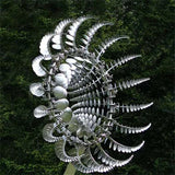 Nieuwe Roestvrije Magische Metaal-Windmolen-Kinetische Metaal-Windspinner