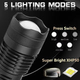 XH-P50 90000 Lumen Zaklamp
