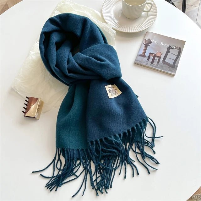 Zachte en Warme Wollen Sjaal - Comfort en Stijl voor Winter