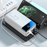 50.000mAh Power Bank - Snelle Oplading voor Telefoons & Tablets
