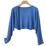 Linnen gebreide cardigan met knopen