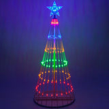 XmasRay | Multikleurige LED Geanimeerde Buitenkersboom Verlichting