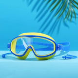HD-Zwembril voor kinderen met groot frame, waterdicht en anti-condens