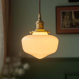 Retro Messing Lantaarn Hanglamp – Tijdloze Elegant met Vintage Charme