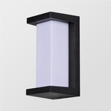 Moderne Buitenwandlamp Zwart-Wit - Tuinverlichting