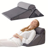 RelaxPlus Verstelbaar Bed Wigkussen – Comfort en Ondersteuning bij Herstel