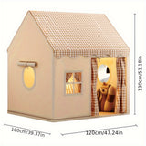 Schattig Binnenspeelhuis - Voor Uren Speelplezier