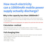 Ultieme Draagbare Powerbank 10000mAh - Snel Opladen met Ingebouwde Kabels