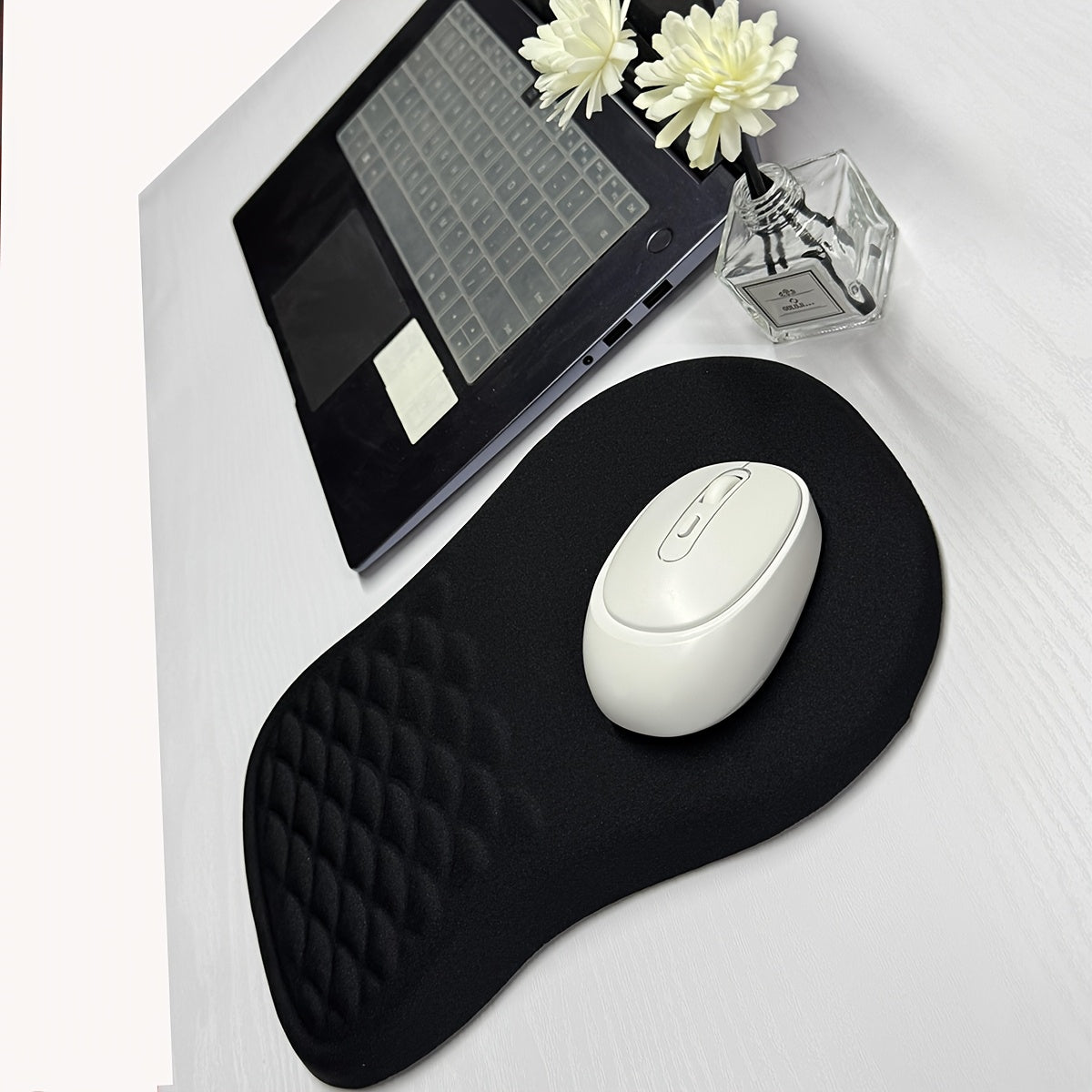 ComfortGrip Ergonomische Muismat – Ondersteuning en Grip voor Elke Werkdag