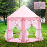 Roze Prinsessen Kasteel Tent – Voor Binnen en Buiten Spelen