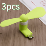 Mini Draagbare Telefoon Ventilators – Type-C Connector met Verstelbare Hoek
