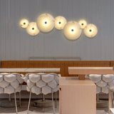 Combinatie van acryl en marmer in een designlicht!