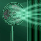 Opvouwbare stille elektrische desktop-USB-fan