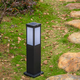 Moderne Vierkante LED-Paalverlichting – Waterdichte Buitentuinlamp