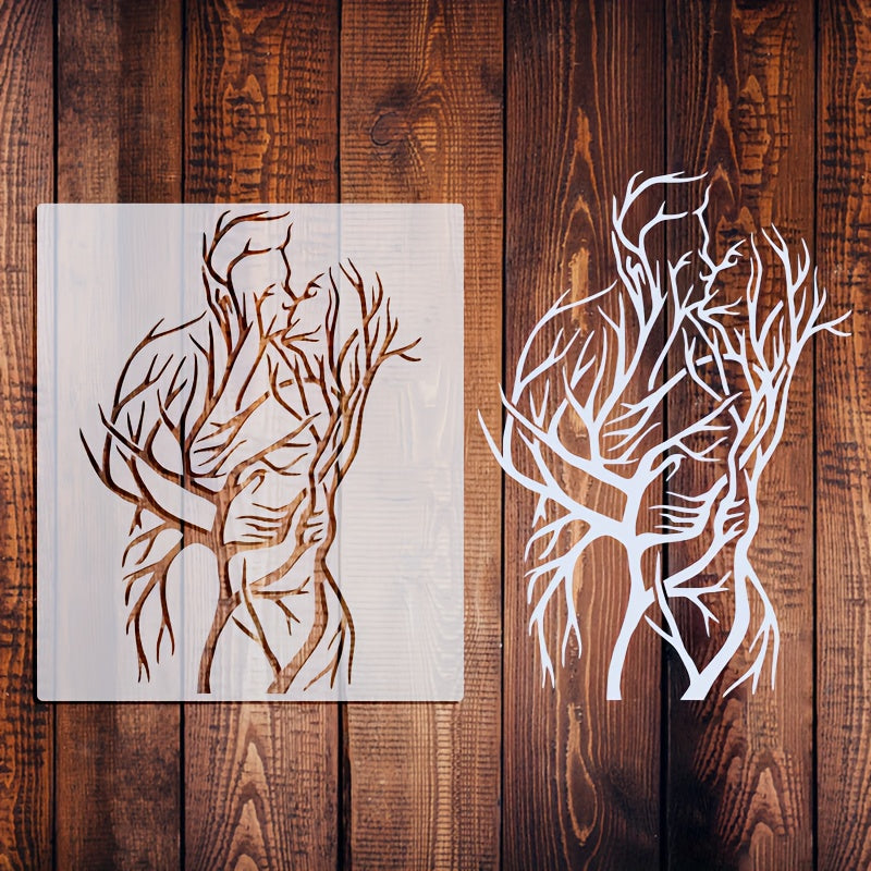 LoveTree Stencil – Creatief en Veelzijdig voor DIY Kunst