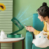 Opvouwbare stille elektrische desktop-USB-fan