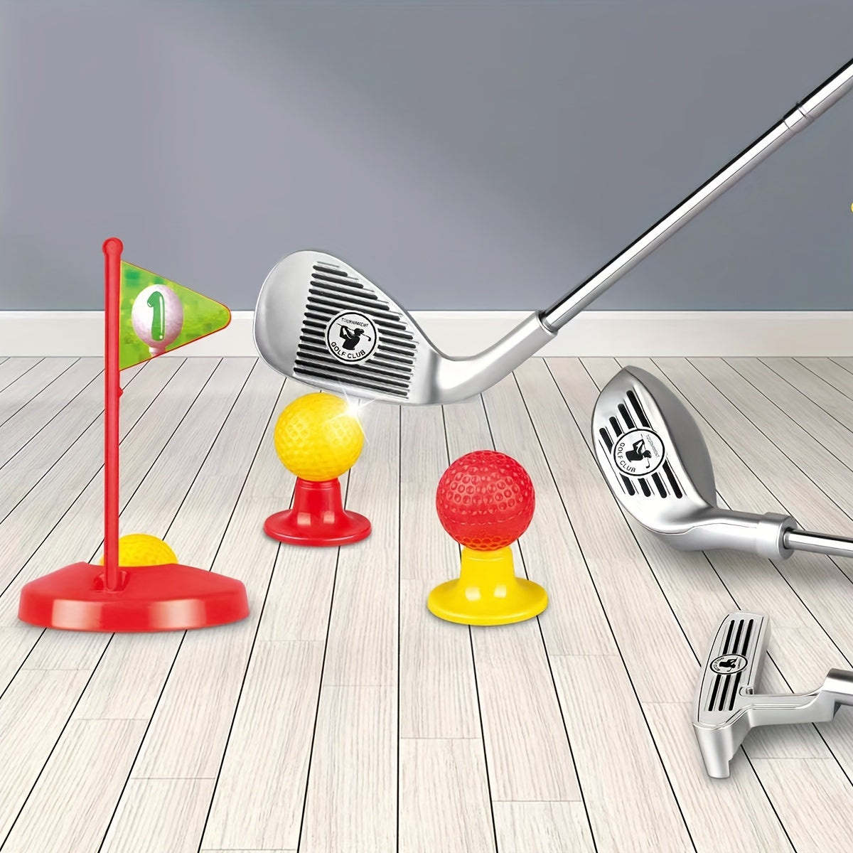 Golfset voor Kinderen - Verstelbare Clubs en Doelen voor Eindeloos Speelplezier