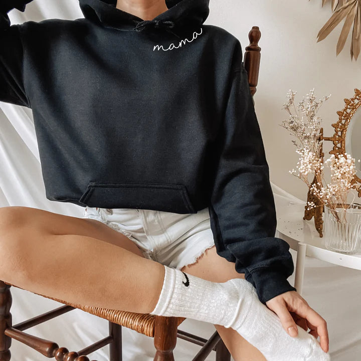 Embrace Hoodie | Te personaliseren met namen op de mouw