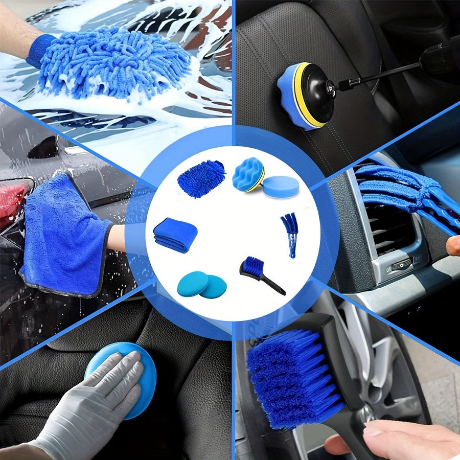 Multifunctionele Auto Wasborstelset – Compleet en Praktisch