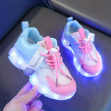 Verlichte Sneakers voor Kinderen – Kleurrijke, LED-verlichting voor een Speelse Look