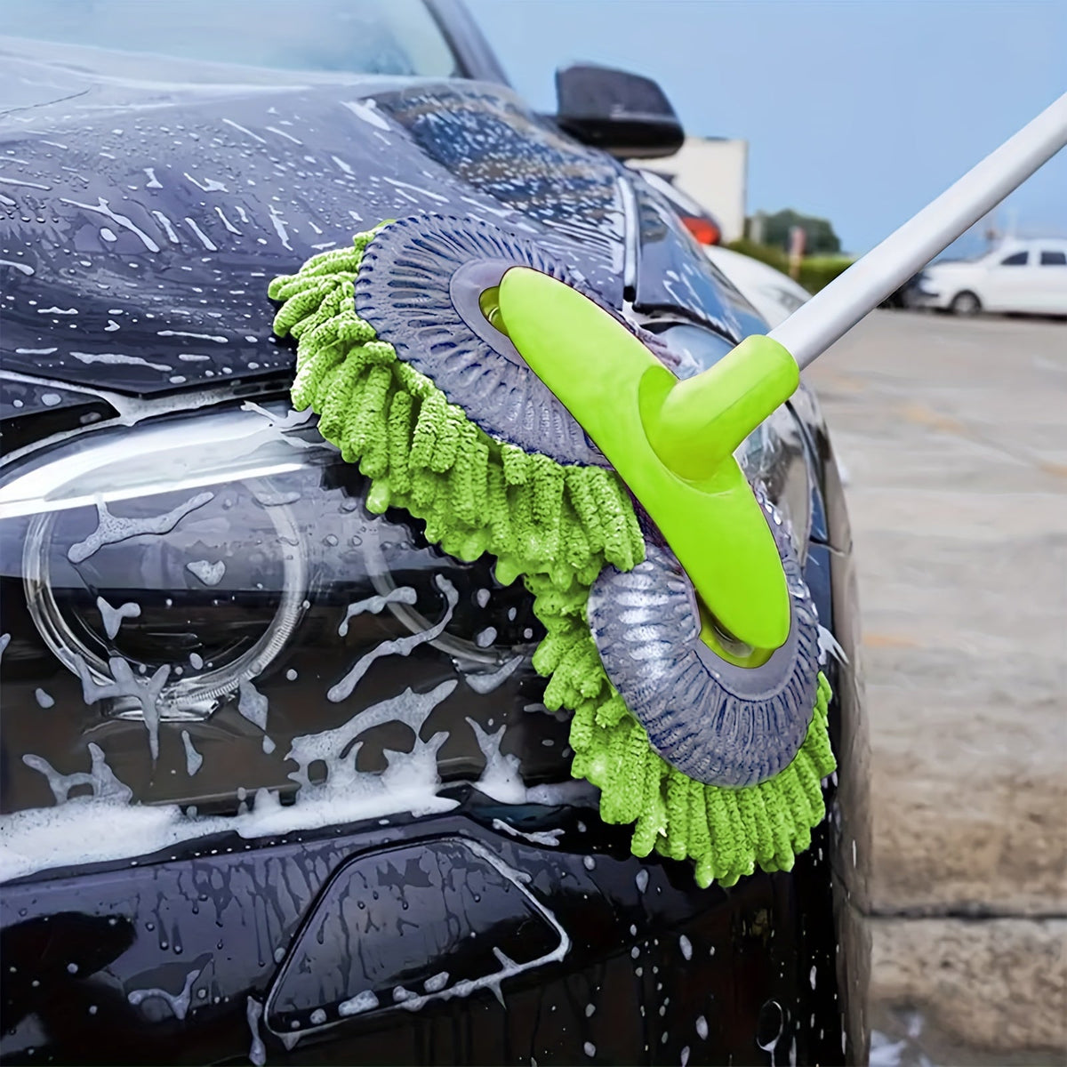 CleanGlide Auto Borstel – Efficiënt en Zorgvuldig Reinigen