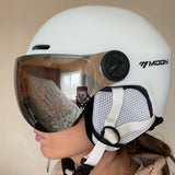 Hoogwaardige Skihelm met Verwijderbare Onderdelen – Veilig en Comfortabel voor Buitenactiviteiten
