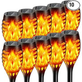 Zonnige flikkerende graspad decoratie-lampen