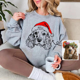 SantaPaws | Een gedepersonaliseerde kersttrui met jouw huisdier erop
