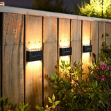 Zonne-energie LED Wandlamp voor Buiten