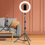LED Ringlamp met Statief en Telefoonhouder - Voor Perfecte Selfies en Video-opnames