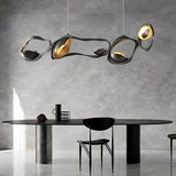 Moderne Artistieke Hanglamp – Sculpturale LED Plafondlamp met Dimbare Optie