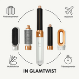 GlamTwist | Veelzijdig 5-in-1 stylingtool voor perfect haar
